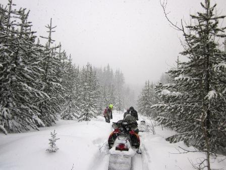 Gold Rush Snowmobile Trail